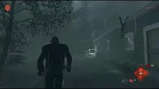 Friday the 13th Game Killing A.J. Mason on Packanack Roof w/ Throwing Knives Part VIII Jason