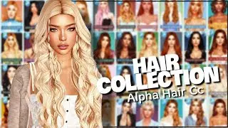Um dos MELHORES PACK de CABELO | Eu tô CHOCADA com tanta PERFEIÇÃO | The Sims 4 - cc Hair