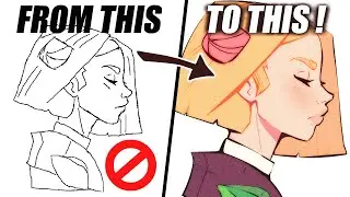 Better LINE ART? |  3 Ways to QUICKLY Improve !