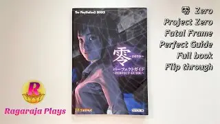 零 / Project zero / Fatal Frame Perfect Guide Full Book Flip Through Every Page