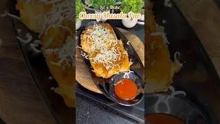 Cheesy Masala Pav | Street Style Recipe | Easy Evening Snack #Shorts #Food #pavrecipes