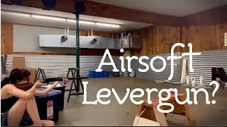 Gun Bunny Tries an Airsoft Levergun