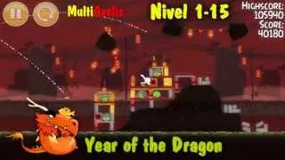 Angry Birds Seasons Year of the Dragon Nivel 1 Parte 2 (ALEX)