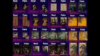 ACNH Art Real vs Fake