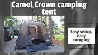 Camel Crown camping tent- Easy setup for easy camping