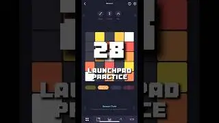 28 Launchpad Practice #launchpad  #music #japan #osaka #cellphone #app #fingerdrumming #practice