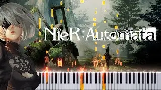 NieR: Automata - City Ruins - Piano (Kyle Landry) MIDI