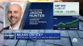 JPMorgan's Jason Hunter: Market's starting to get overbought, and the sentiment is getting frothy