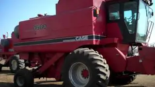 CASE 1H 1680 COMBINE MACK AUCTION CO  JUNE 11, 2011 ESTEVAN, SASK