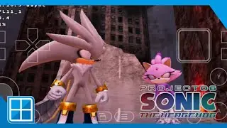Sonic P-06 : Silver by ChaosX (Patch v1.4) Gameplay Android || Winlator Amod v8.0