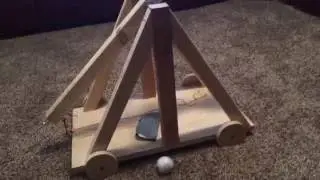 Simple Trebuchet How To: Sling and Release