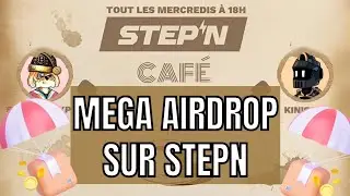 Airdrop MASSIF STEPN 🪂 Flash Crash march&eacute;&nbsp;Crypto📉STEPN Caf&eacute; #25 ☕️