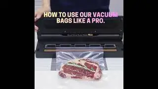 How to use our vacuum bags like a pro#vacuumbag #packagingsolutions #foodbag #flexiblepackaging