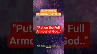 THE FULL ARMOUR OF GOD EXPLAINED - EPHESIANS 6:10-18 #armourofgod