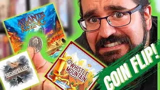 I FLIP A COIN TO DECIDE WHICH BOARD GAMES TO BUY ONLINE | Buying Board Games Online