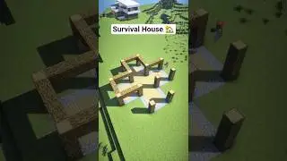 Easy Survival House for Beginners &ndash; Minecraft Build 🏠