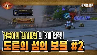 🎁 업적 '도른의 섬의 보물' 공략2️⃣ 거북이의 감사표현 | 세계혼 탐색 [와우 내부전쟁]
