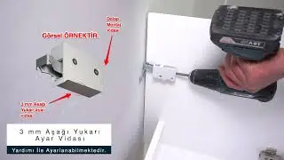 Daset Askı Montaj Elemanı Uygulama