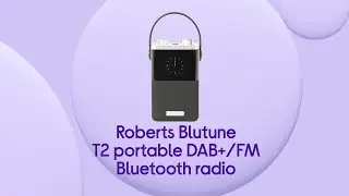Портативное радио Roberts Blutune T2 DAB+/FM Bluetooth - чёрное - Обзор продукта