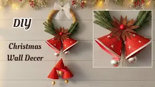 Christmas Bell Making With Paper | Christmas Decoration Ideas 2025 | Christmas Craft