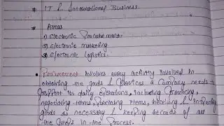 Delhi university (SOL) INTERNATIONAL BUSINESS Important notes 📝 📋