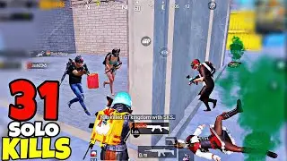 BEST SOLO VS SQUAD GAMEPLAY | 31 KILLS | PUBG MOBILE