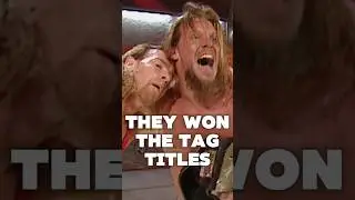Every time Chris Jericho challenged for a tag title (Part 3) #wwe #wrestling #shorts