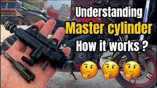 How Does a Motorcycle Master Cylinder Work? | Pulsar 200 NS rear master cylinder installation 😱😳