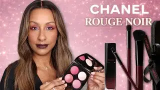 Chanel Rouge Noir Collection Review | Limited Edition Makeup Try-On & Swatches
