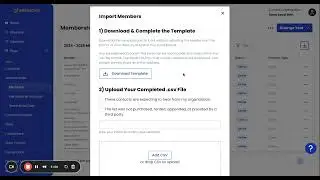 Importing Memberships