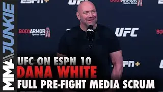 UFC on ESPN 10: Dana White full pre-fight interview