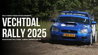 Vechtdal Rally 2025 | Blue Rocket Rallyteam - Subaru Impreza WRX STi