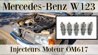 Mercedes-Benz W123 - D&eacute;pose et repose des injecteurs sur votre moteur diesel OM615 OM616 OM617