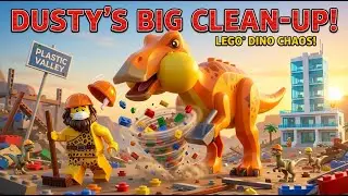 Primal Bricks | LEGO DINOSAUR Expedition: Encountering the TYRANNOSAURUS REX!
