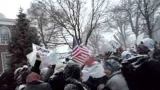 LIBYA - Protest in Dearborn Michigan On february 20 2011