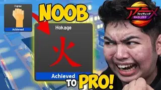 Anime Fighting Simulator Endless - NOOB TO HOKAGE SPEEDRUN!