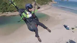 Paragliding in Sai Wan, Hong Kong - Insta360 one x