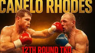 Canelo Alvarez vs Ryan Rhodes | Brutal TKO Finish | Full Boxing Fight Highlights HD
