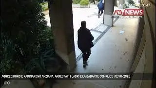 AGGREDIRONO E RAPINARONO ANZIANA: ARRESTATI I LADRI E LA BADANTE COMPLICE | 12/01/2026