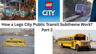 How A Lego City Public Transit Subtheme Could Work? Part 2