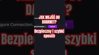 Jak bezpiecznie wejść do DARKWEB? #darkweb #darknet #tor #howto #cyberbezpieczeństwo #deepweb