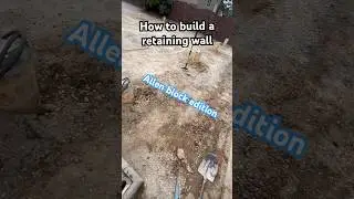 How to build a retaining wall in 5 easy steps