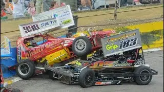 183 Charlie Guinchard Vs NI998 Graham Fegan Brisca F2 Skegness Raceway UK Speedweekend 13/07/25.