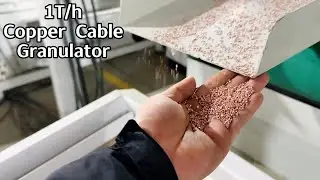 How to Recycle Scrap Copper Cables | 1T/h Granulator Line