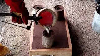 Metal Casting at Home Part 95, Empire B-38 Base