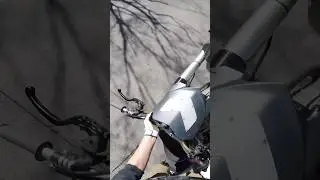 43.  Creeping towards a stranger.  #wheelie #everyday #stunt #ride