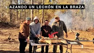 MIRA COMO HICIERON UN LECH&Oacute;N A LA BRAZA 