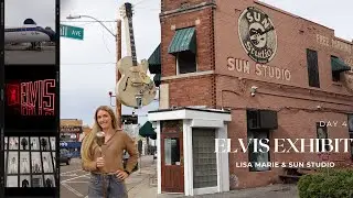 We TOURED ELVIS PRESLEY'S Airplane the Lisa Marie, SUN STUDIO, and Elvis Exhibits at Graceland!