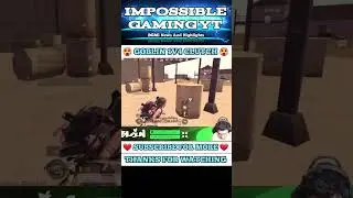 @goblinbgmi 1vs4 Clutch 🤯 Ep08 🚀 #shorts #bgmi #pubg #pubgmobile #goblin #s8ul #soul #soulgoblin