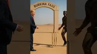 Trump Finds Gold In Burkina Faso #viral #funny #shorts #short #politician